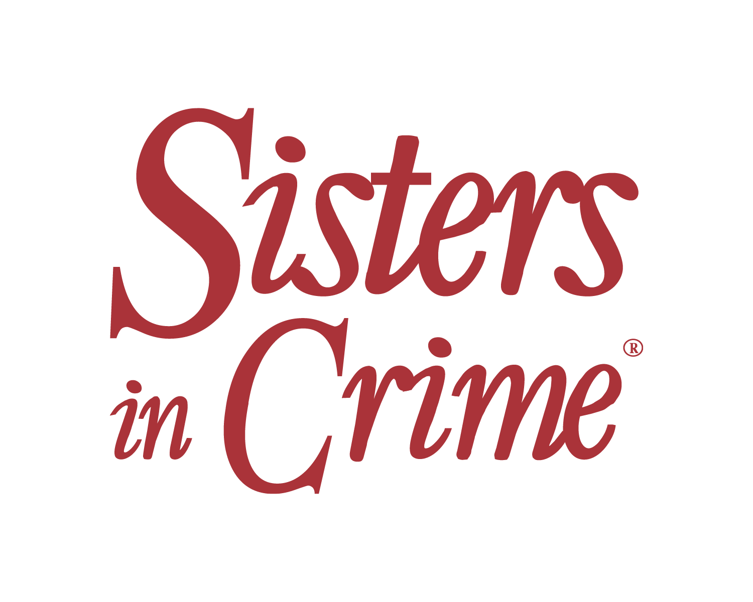 sisters in crime logo/red