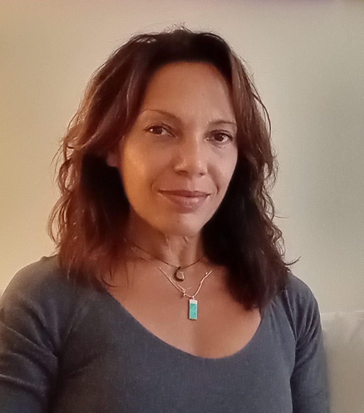 image of licensed clinical therapist Francine Figueroa who will be instructing this webinar