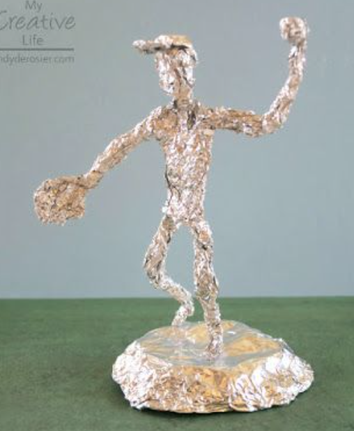 Tin Foil Sculpture